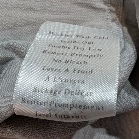 Frank & Eileen Eileen Cotton Button Down Shirt – Women's Medium Woven in Italy - Picture 7 of 13